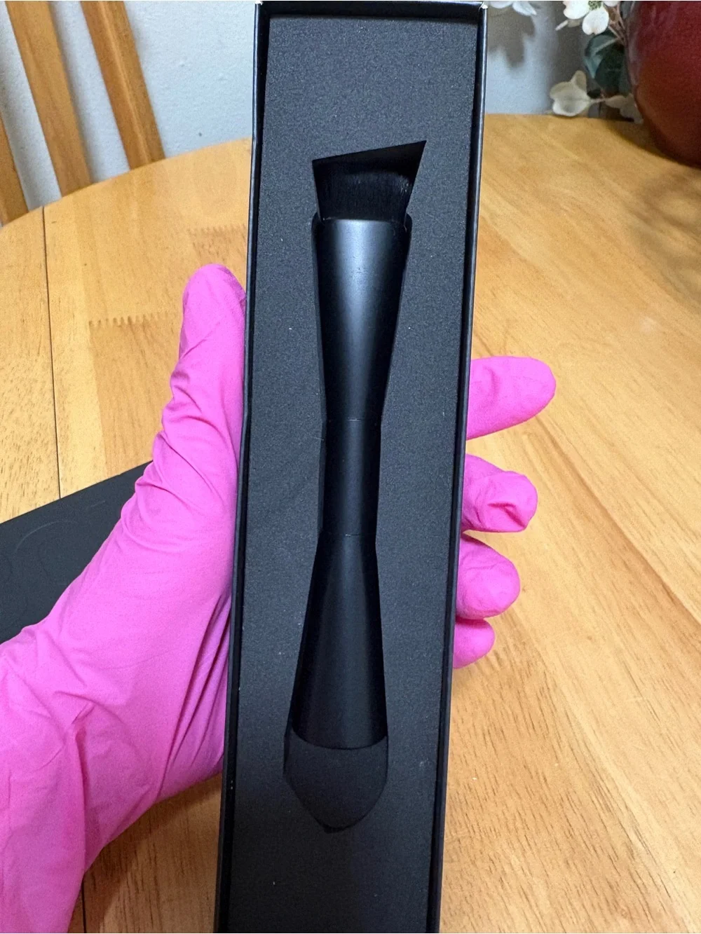 Boldify Four-Ended Hairline Powder Brush, brand new in DAMAGED BOX, full Sz $30